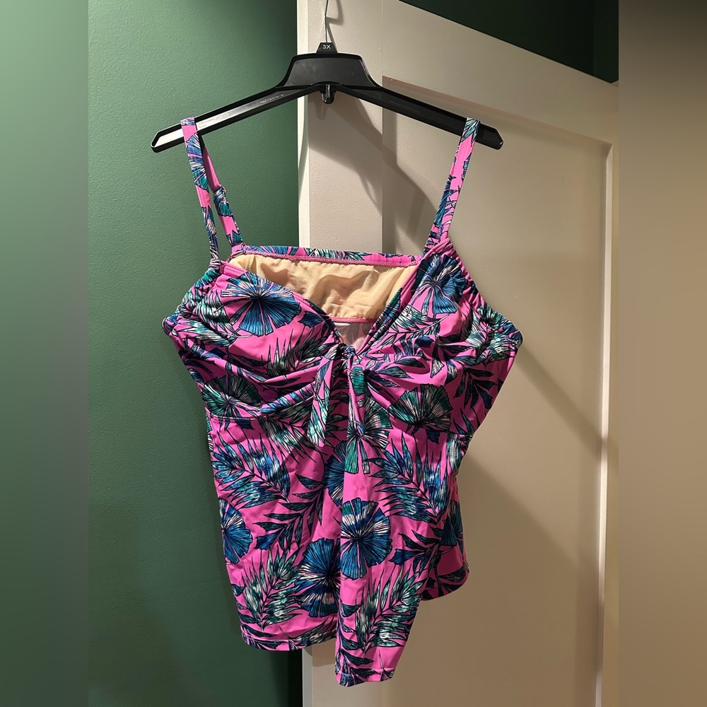 Swimsuits for All Tankini Top - NWOT